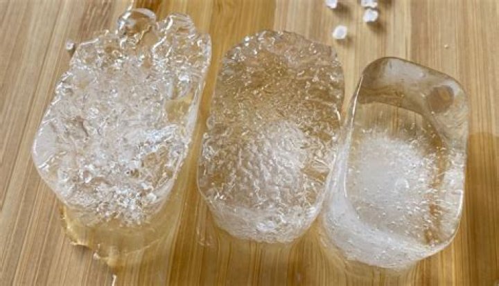 Does ice dissolve or melt?