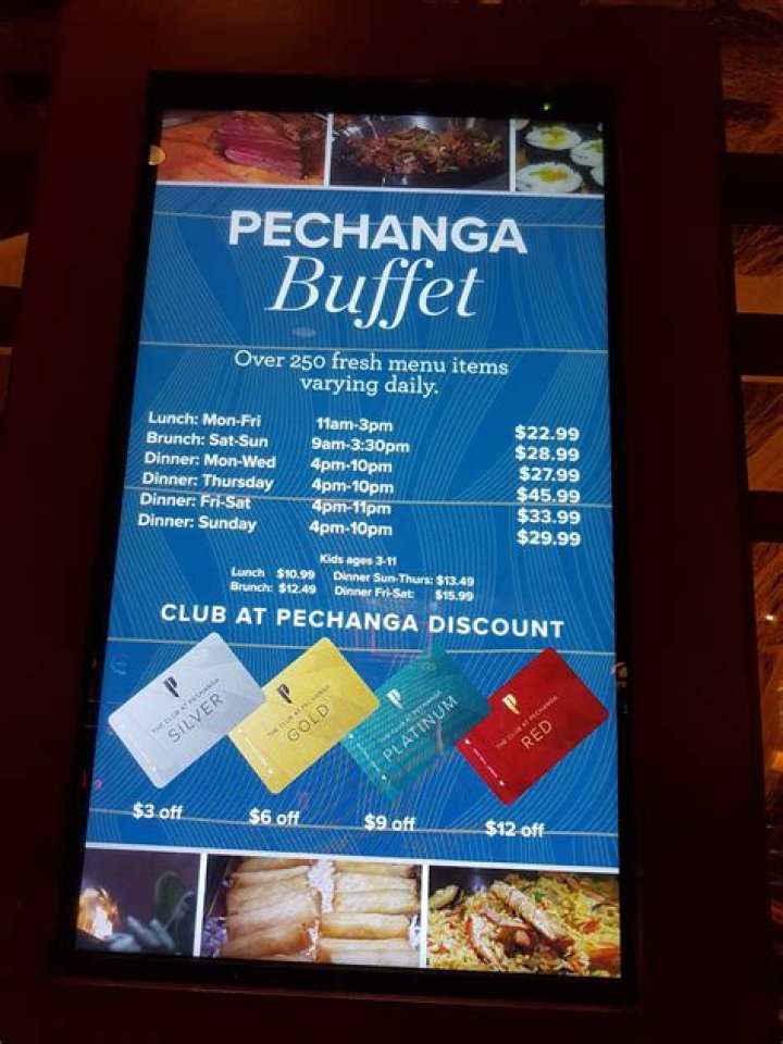 Does pechanga have a buffet?