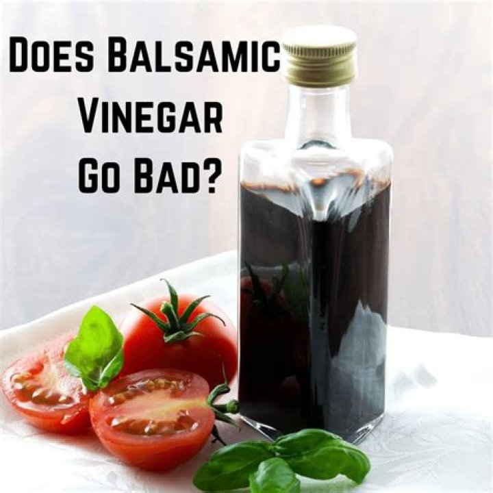 Does white balsamic vinegar go bad?