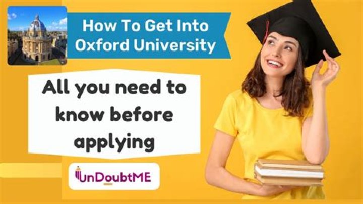How can a mature student get into Oxford University?