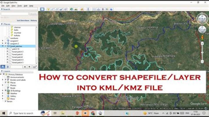 How do I convert a KML to a shapefile?