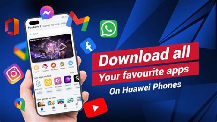How do I download apps on my Huawei p20?