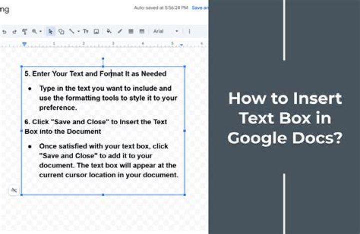 How do you make a textbox on Google Docs?