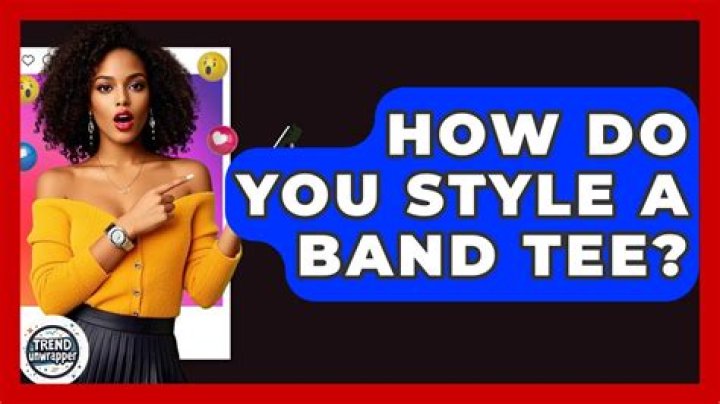 How do you style a band tee?