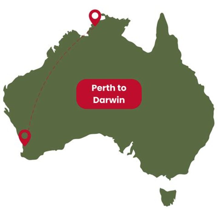 How long does it take to drive from Perth to Darwin?