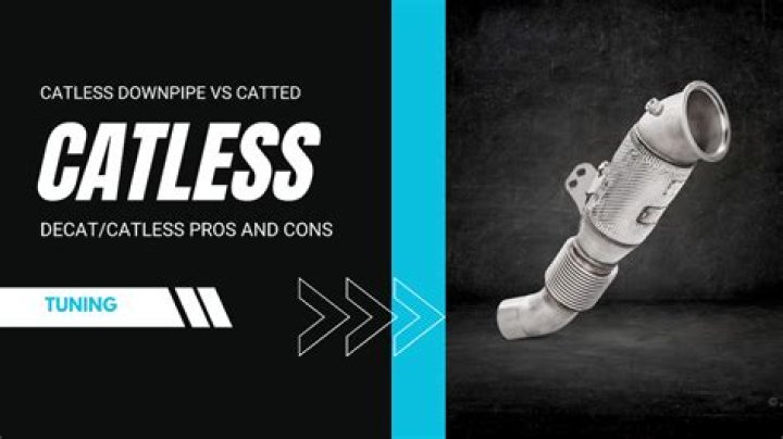 How loud is a Catless downpipe?