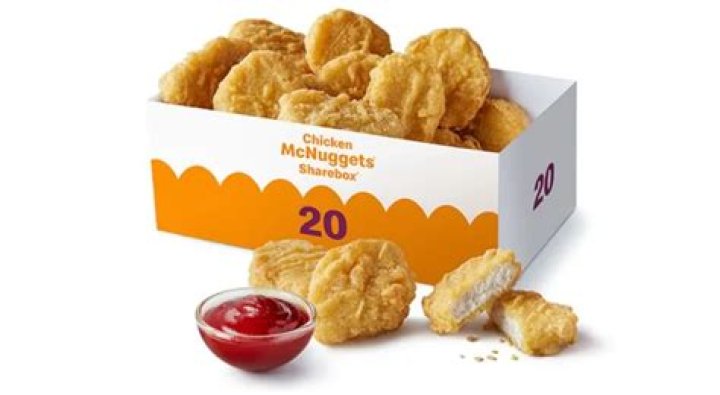 How much is a 20 piece McNugget Canada?