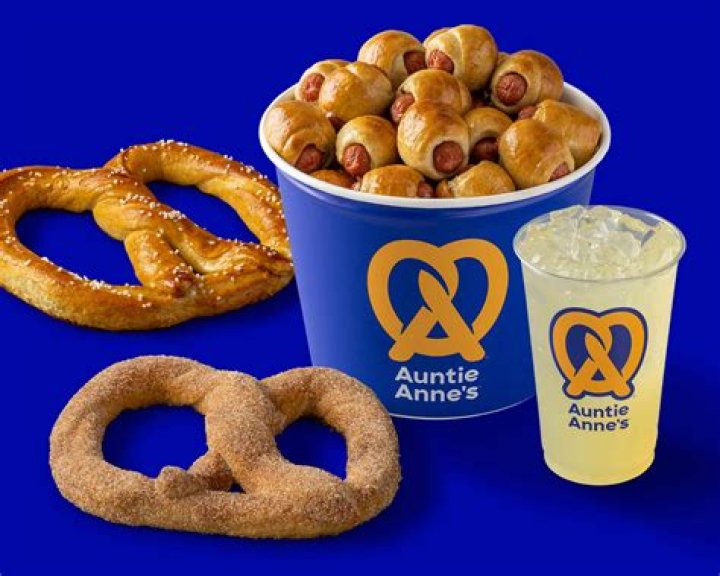 How much is the pretzel bucket at Auntie Anne's?