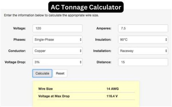 How to calculate tonnage?