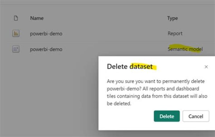 How to delete uncataloged dataset?
