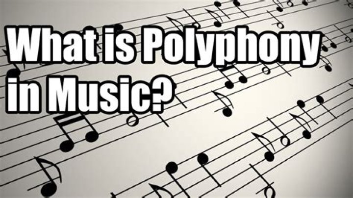 In music what is polyphony?