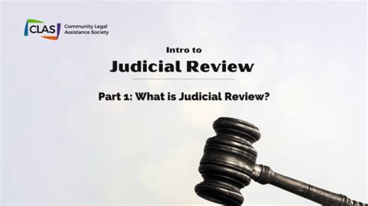 Is judicial review effective?