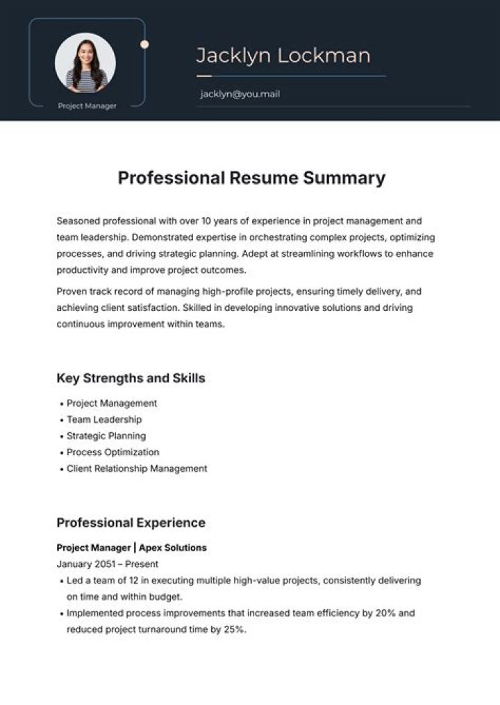 Should you have a professional summary on your resume?