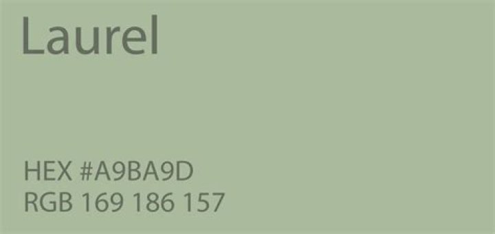 What color is Laurel Green?
