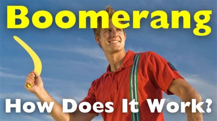 What does boomerang effect mean?