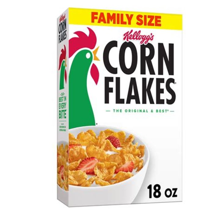 What does Kellogg's Corn Flakes contain?