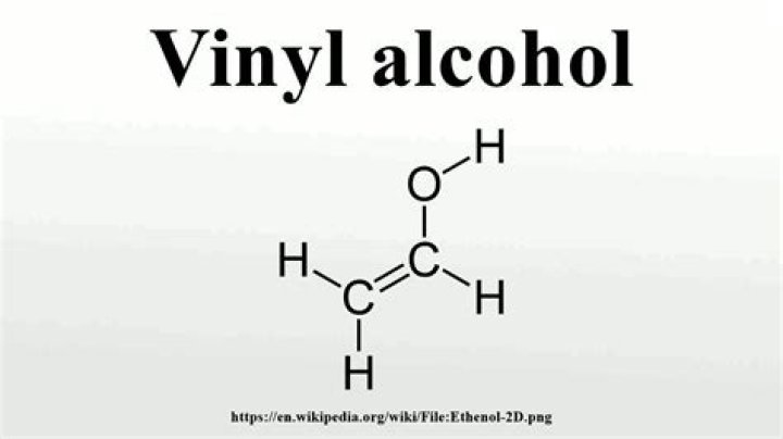 What is vinylic alcohol?