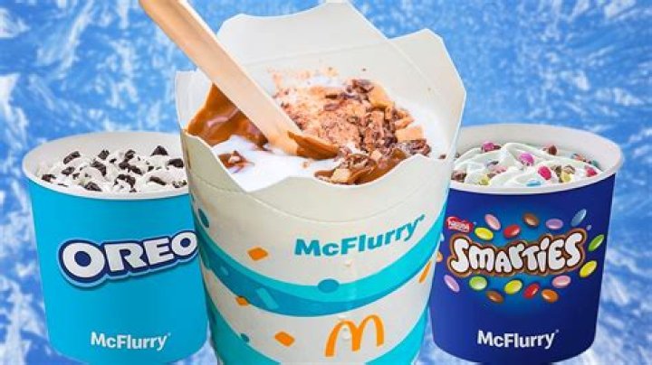 What mcflurrys do mcdonald's have?