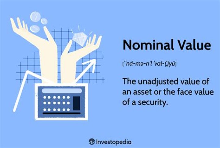 What means nominal value?