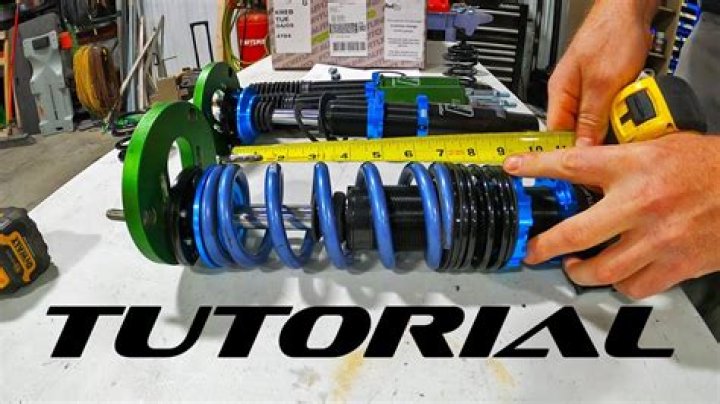 What to know when installing coilovers?