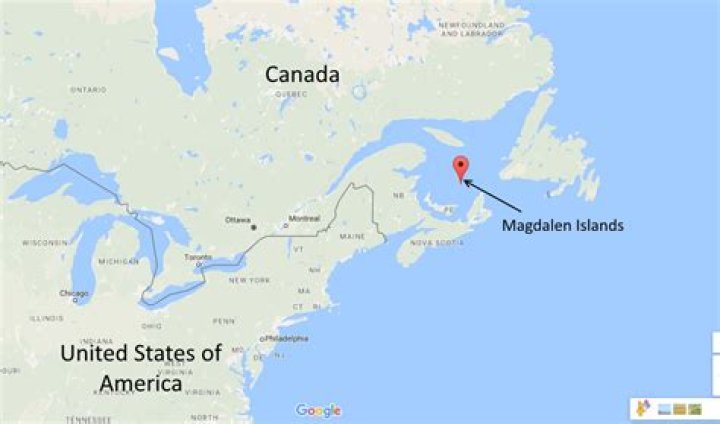 Where are the Magdalen Islands located?