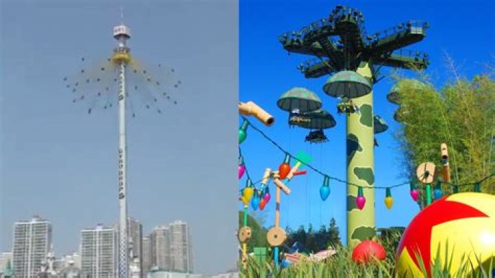 Where can I ride the gyro drop?