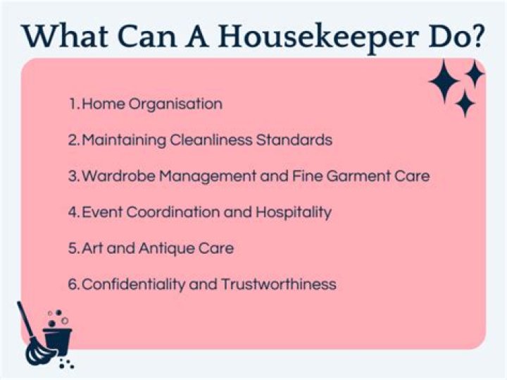 Where does housekeeper do?