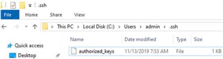 Where is the Authorized_keys file?