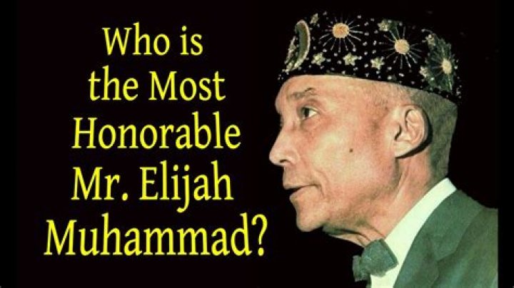 Who is honorable elijah muhammad?