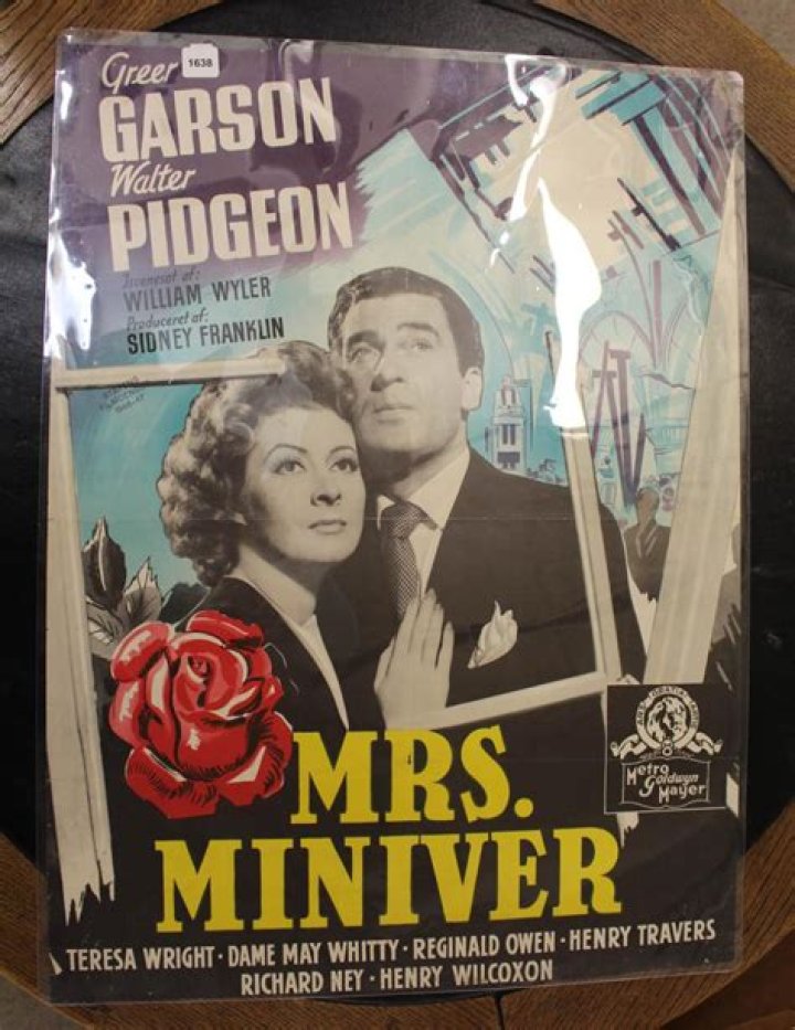 Who played mrs miniver's husband?