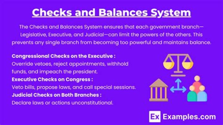 Why checks and balances are important?
