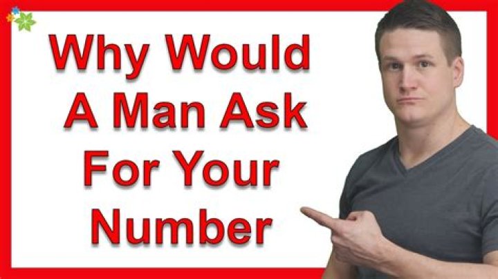 Why do guys ask for your number on dating apps?
